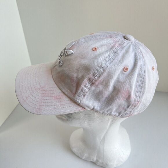 Adidas Originals Trefoil Pink Tie Dye Relaxed Adjustable Strapback Hat - Picture 2 of 9